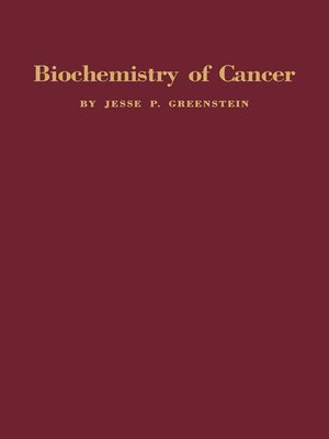 cover image of Biochemistry of Cancer